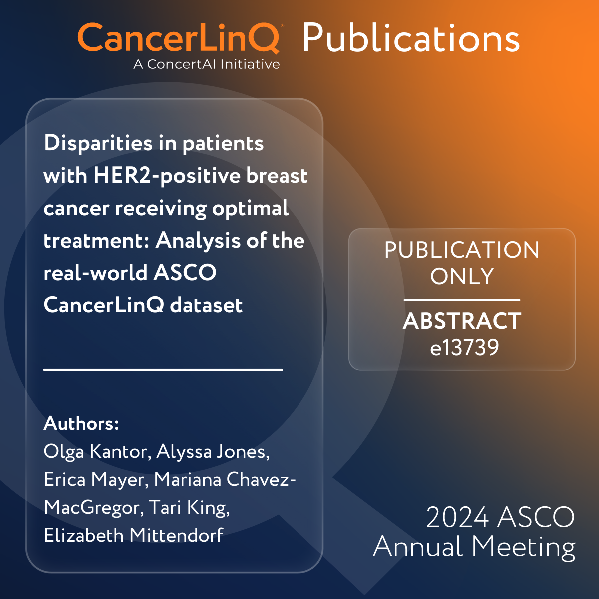 CLQ ASCO Publications v2 -e13739