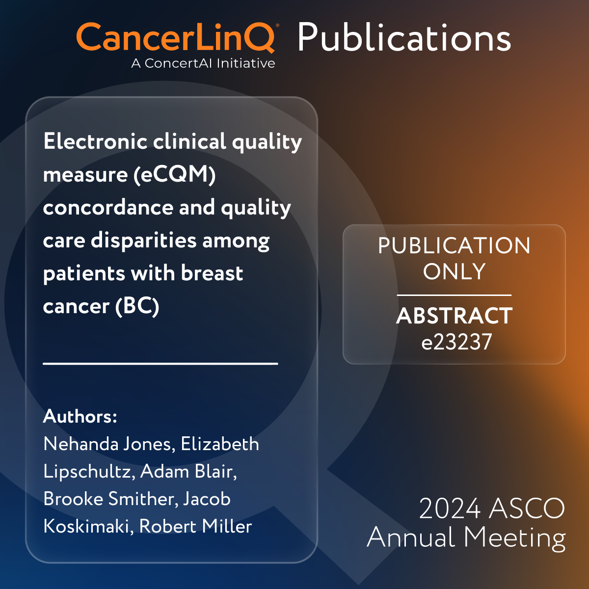 CLQ ASCO Publications v2 -e23237